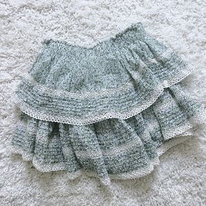 Aerie rock n ruffle skirt